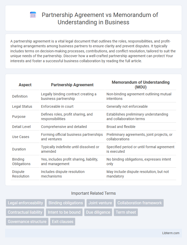 Memorandum of Understanding vs Partnership Agreement in Business - What is The Difference?
