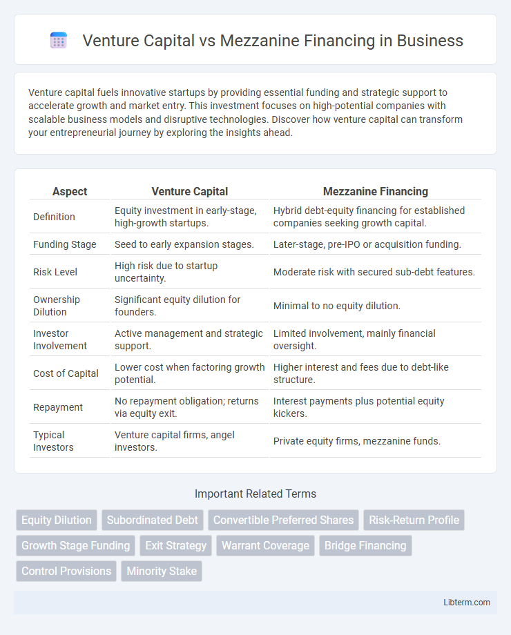 Mezzanine Financing vs Venture Capital in Business - What is The Difference?