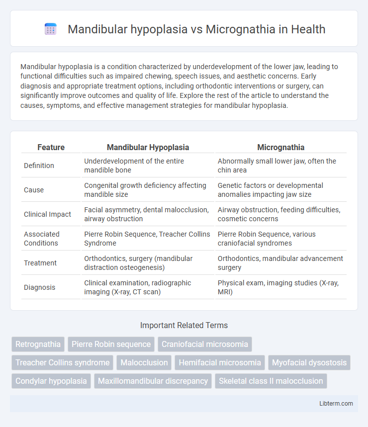 Micrognathia vs Mandibular hypoplasia in Health - What is The Difference?