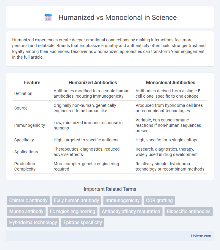Monoclonal vs Humanized in Science - What is The Difference?