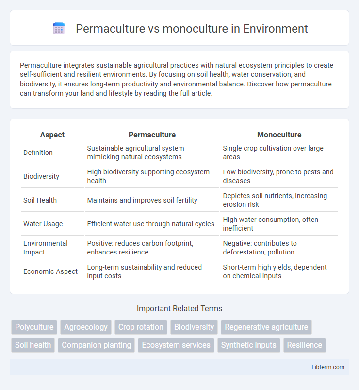 monoculture vs Permaculture in Environment - What is The Difference?
