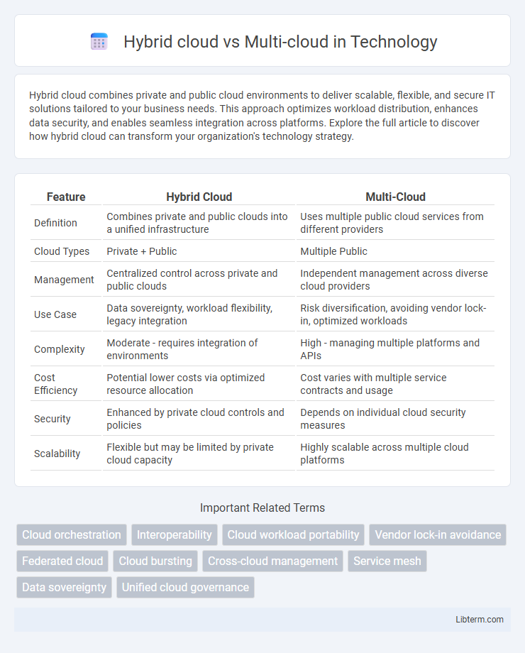 Multi-cloud vs Hybrid cloud in Technology - What is The Difference?