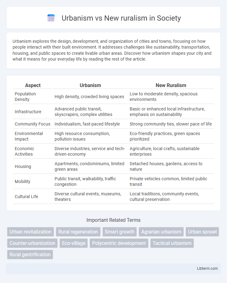 New ruralism vs Urbanism in Society - What is The Difference?