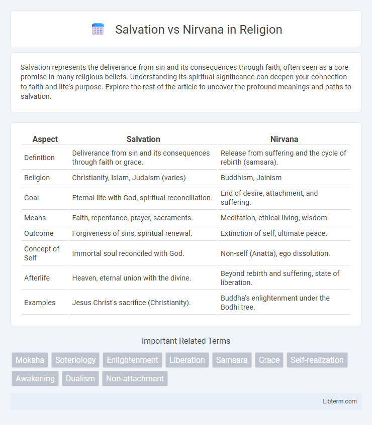 Nirvana vs Salvation in Religion - What is The Difference?