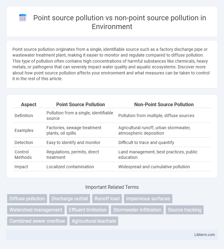 non-point source pollution vs Point source pollution in Environment - What is The Difference?