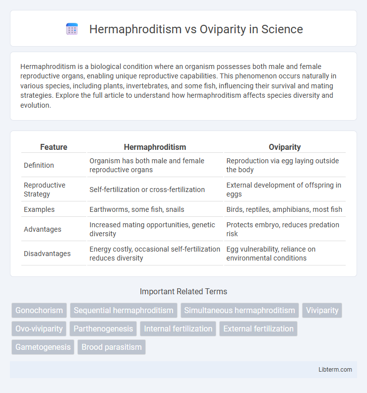 Oviparity vs Hermaphroditism in Science - What is The Difference?