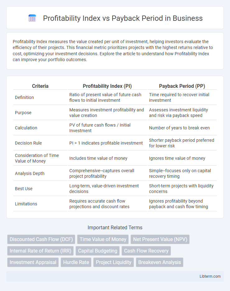 Payback Period vs Profitability Index in Business - What is The Difference?
