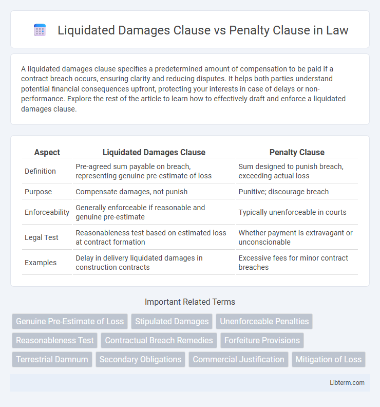 Penalty Clause vs Liquidated Damages Clause in Law - What is The Difference?