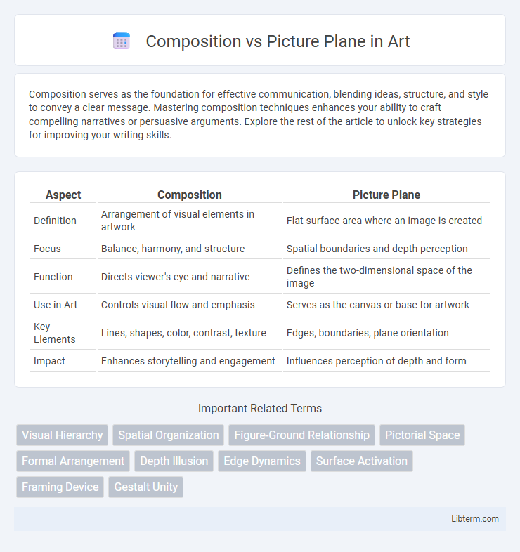 Picture Plane vs Composition in Art - What is The Difference?