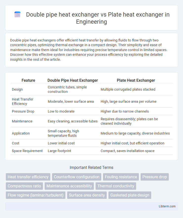 Plate heat exchanger vs Double pipe heat exchanger in Engineering - What is The Difference?