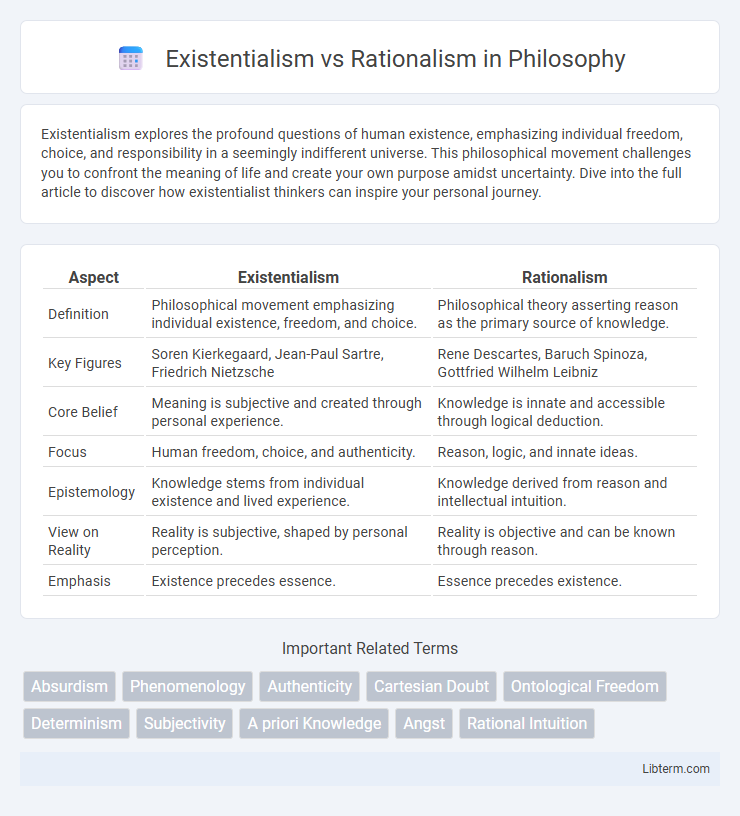 Rationalism vs Existentialism in Philosophy - What is The Difference?
