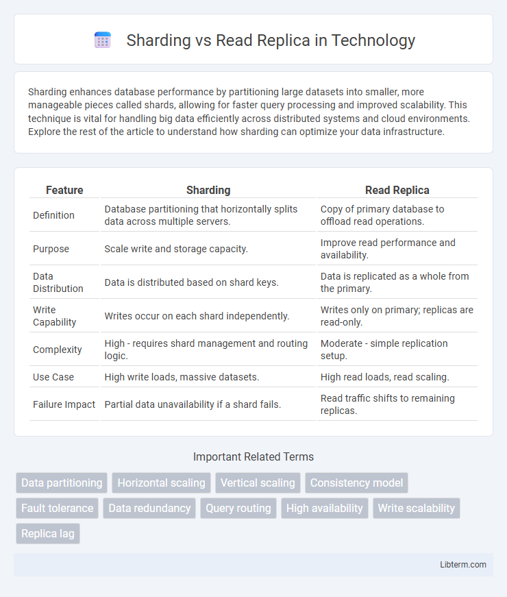 Read Replica vs Sharding in Technology - What is The Difference?