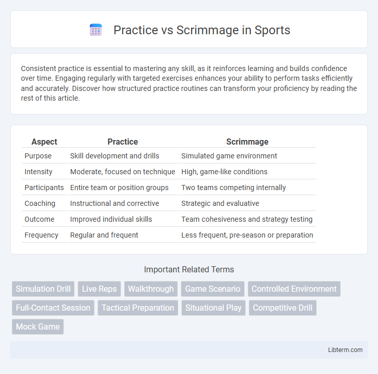 Scrimmage vs Practice in Sports - What is The Difference?