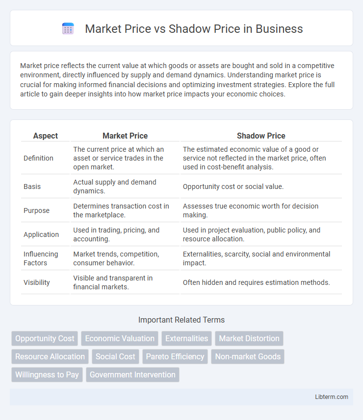 Shadow Price vs Market Price in Business - What is The Difference?