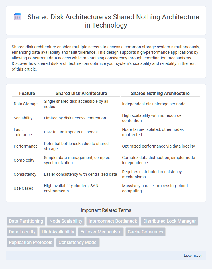 Shared Nothing Architecture vs Shared Disk Architecture in Technology - What is The Difference?