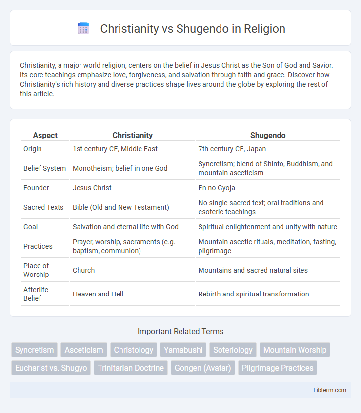 Shugendo vs Christianity in Religion - What is The Difference?