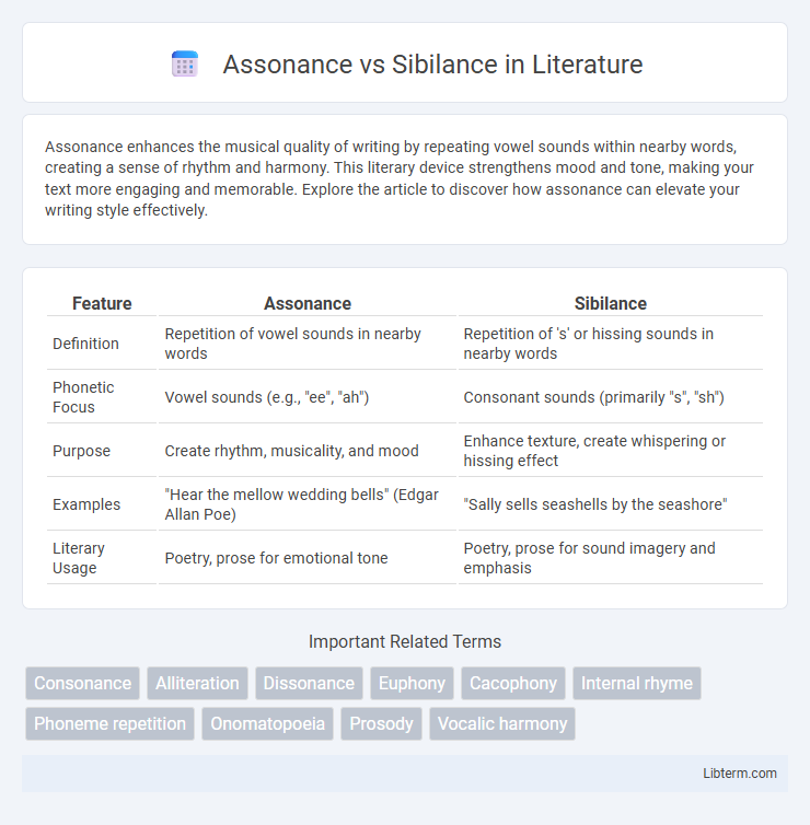 Sibilance vs Assonance in Literature - What is The Difference?