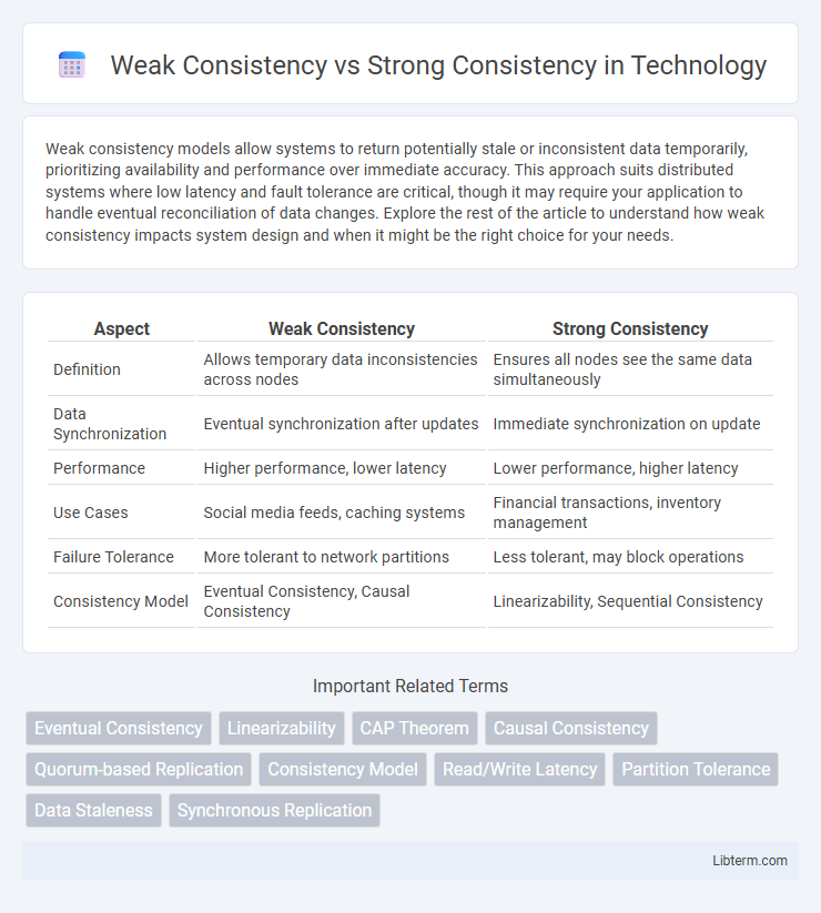 Strong Consistency vs Weak Consistency in Technology - What is The Difference?