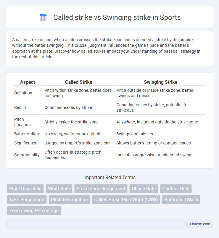 Swinging strike vs Called strike in Sports - What is The Difference?