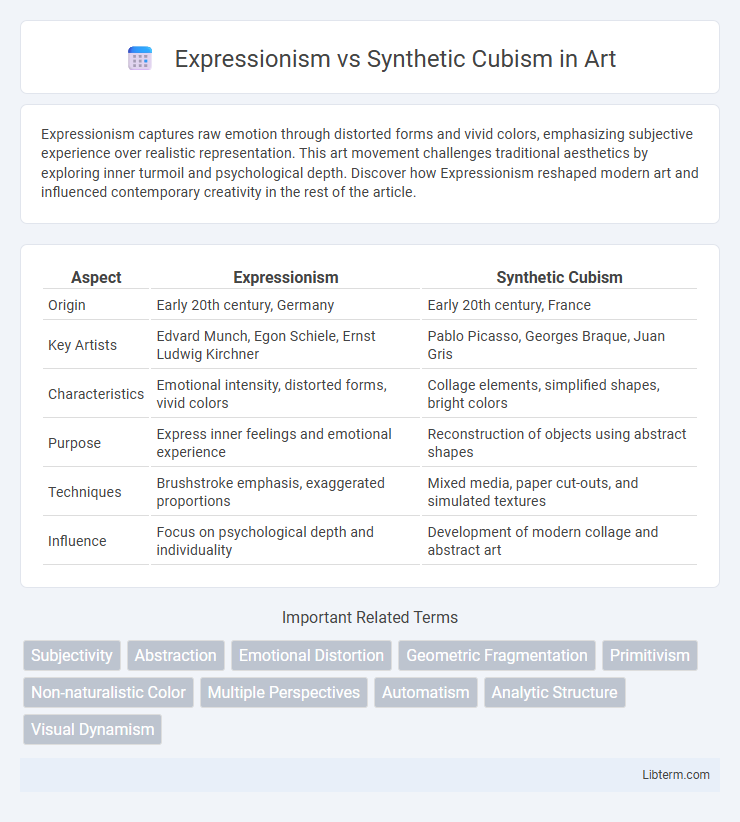 Synthetic Cubism vs Expressionism in Art - What is The Difference?