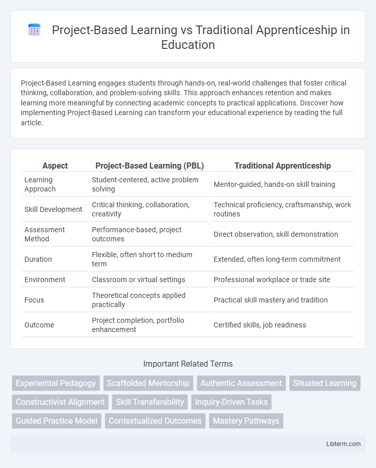 Traditional Apprenticeship vs Project-Based Learning in Education - What is The Difference?