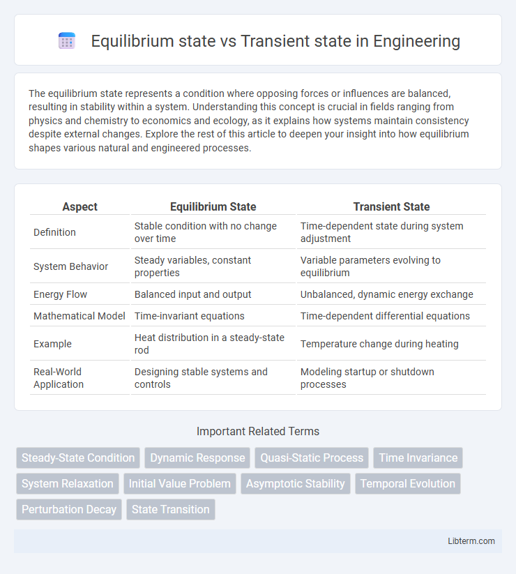 Transient state vs Equilibrium state in Engineering - What is The Difference?
