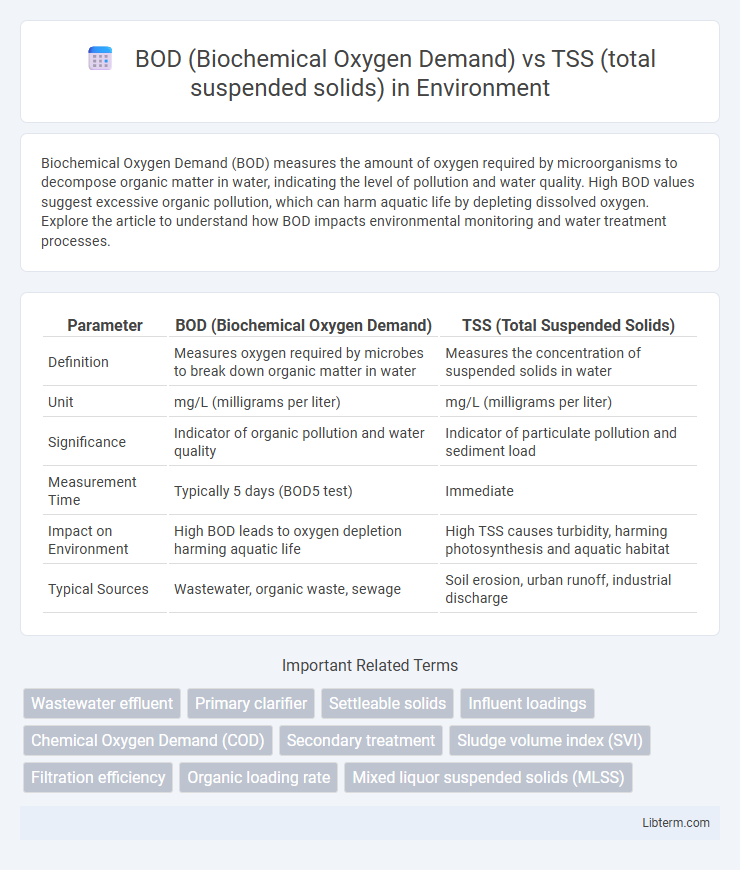 TSS (total suspended solids) vs BOD (Biochemical Oxygen Demand) in Environment - What is The Difference?