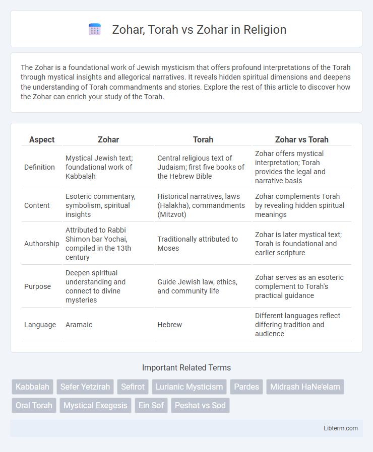 Zohar vs Zohar, Torah in Religion - What is The Difference?