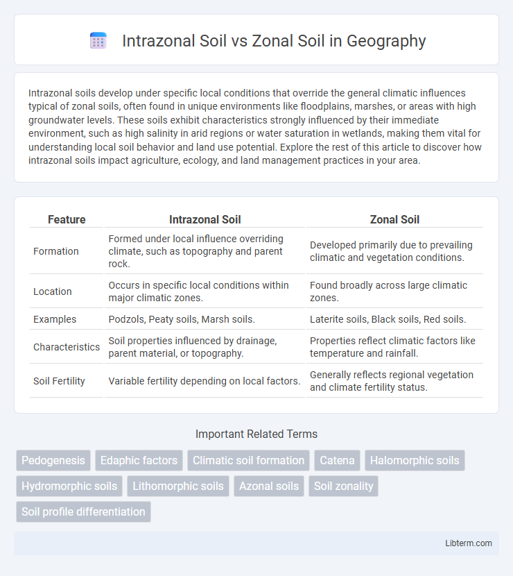 Zonal Soil vs Intrazonal Soil in Geography - What is The Difference?