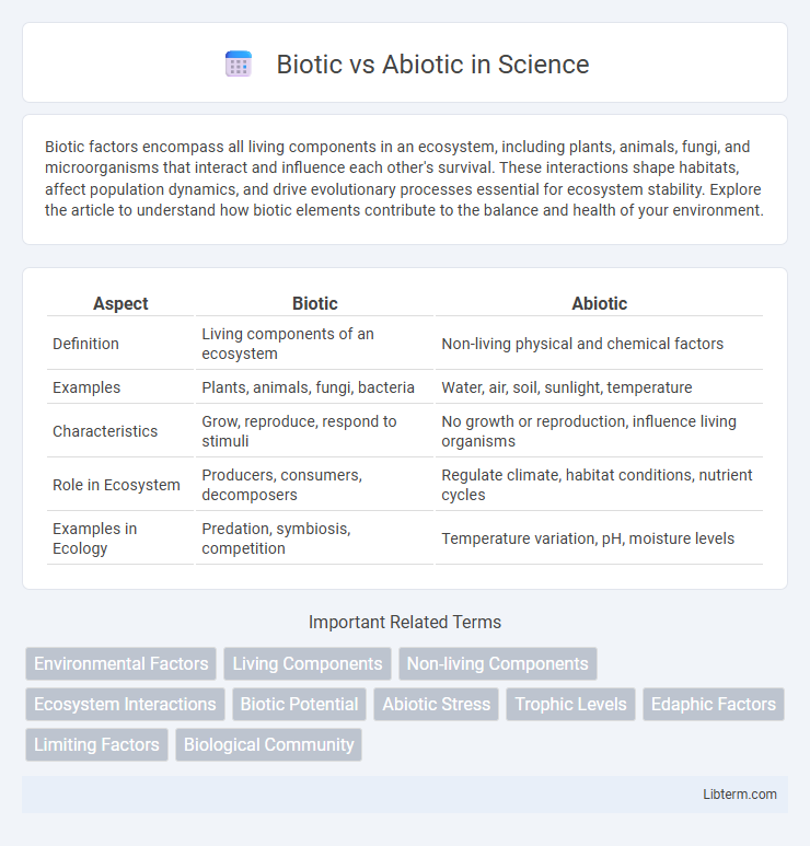 Abiotic vs Biotic in Science - What is The Difference?