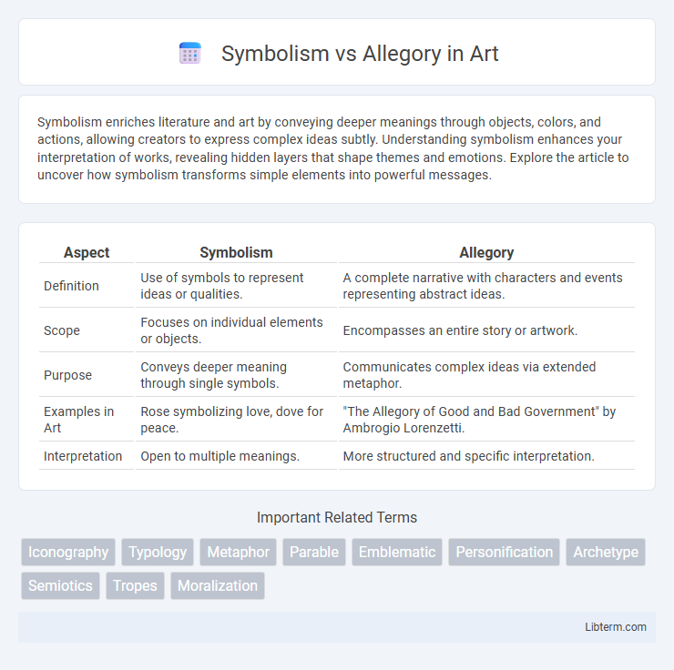 Allegory vs Symbolism in Art - What is The Difference?