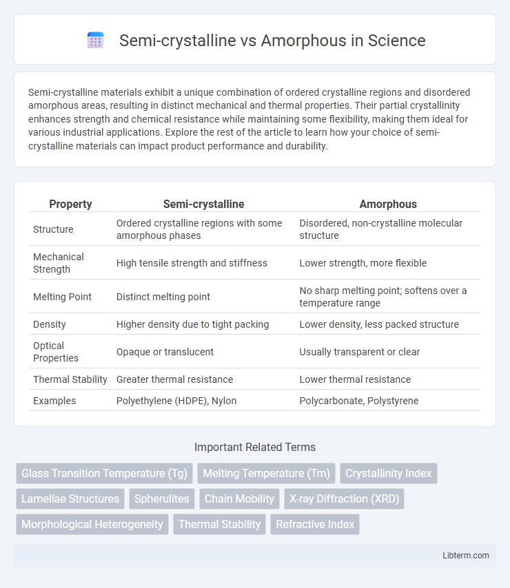 Amorphous vs Semi-crystalline in Science - What is The Difference?