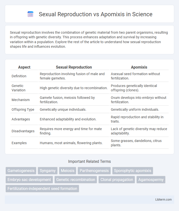Apomixis vs Sexual Reproduction in Science - What is The Difference?
