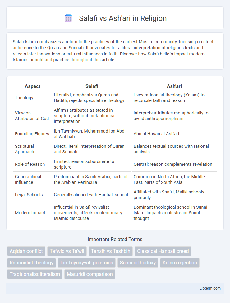 Ash'ari vs Salafi in Religion - What is The Difference?