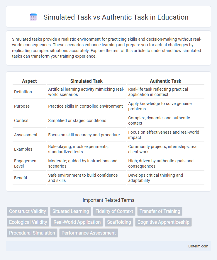 Authentic Task vs Simulated Task in Education - What is The Difference?