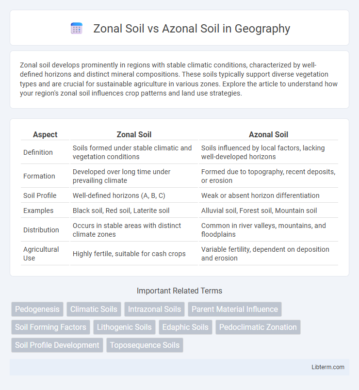 Azonal Soil vs Zonal Soil in Geography - What is The Difference?