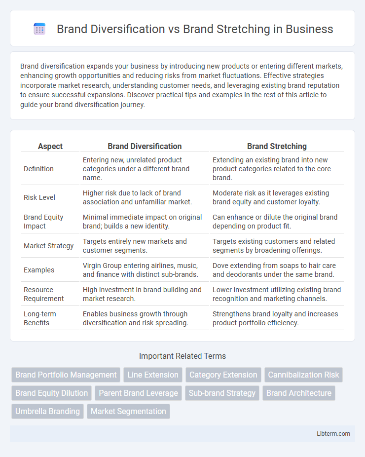 Brand Stretching vs Brand Diversification in Business - What is The Difference?