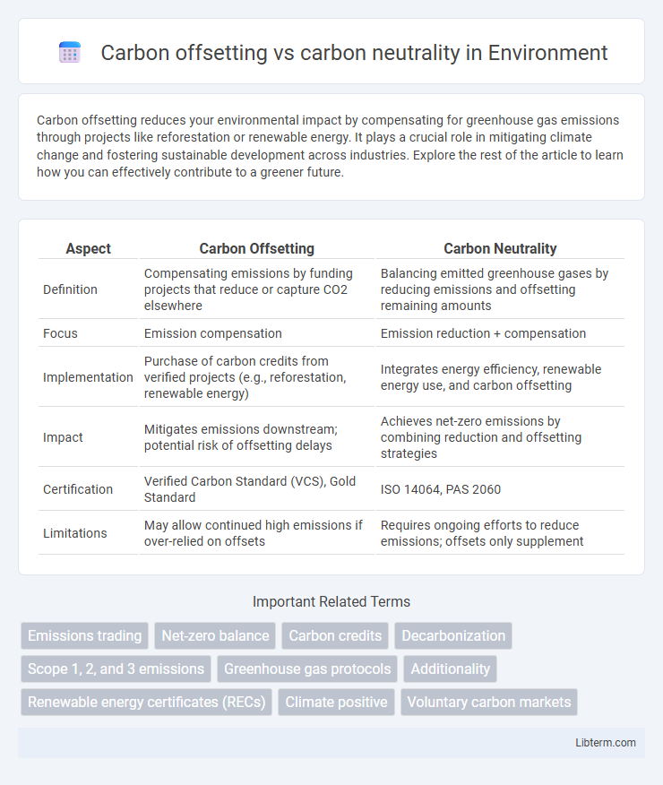carbon neutrality vs Carbon offsetting in Environment - What is The Difference?