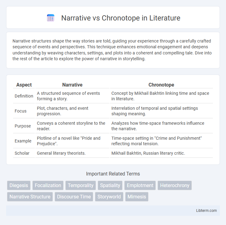 Chronotope vs Narrative in Literature - What is The Difference?