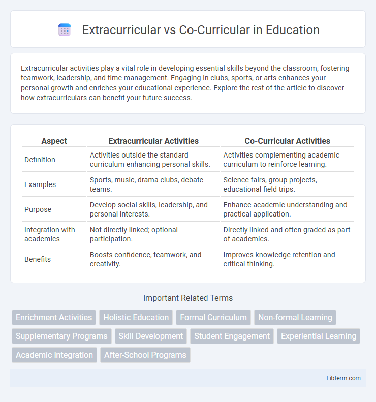 Co-Curricular vs Extracurricular in Education - What is The Difference?