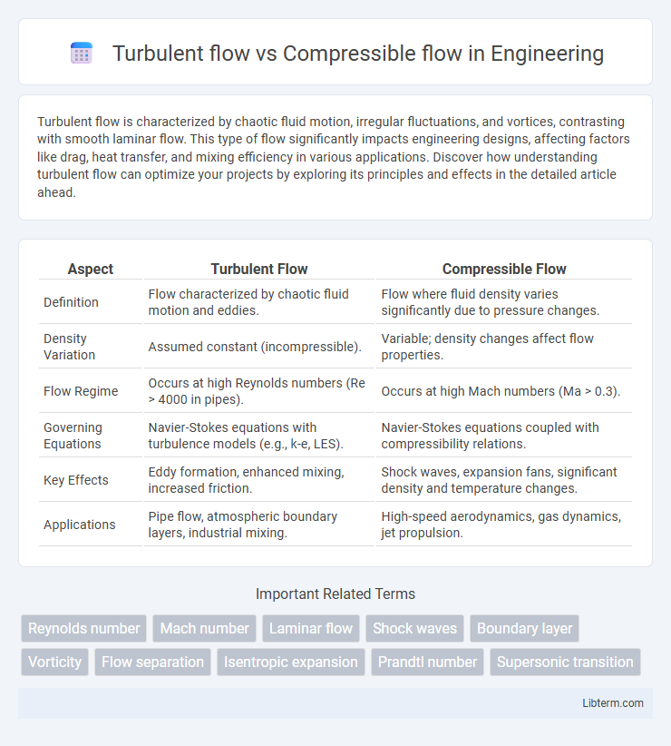 Compressible flow vs Turbulent flow in Engineering - What is The Difference?