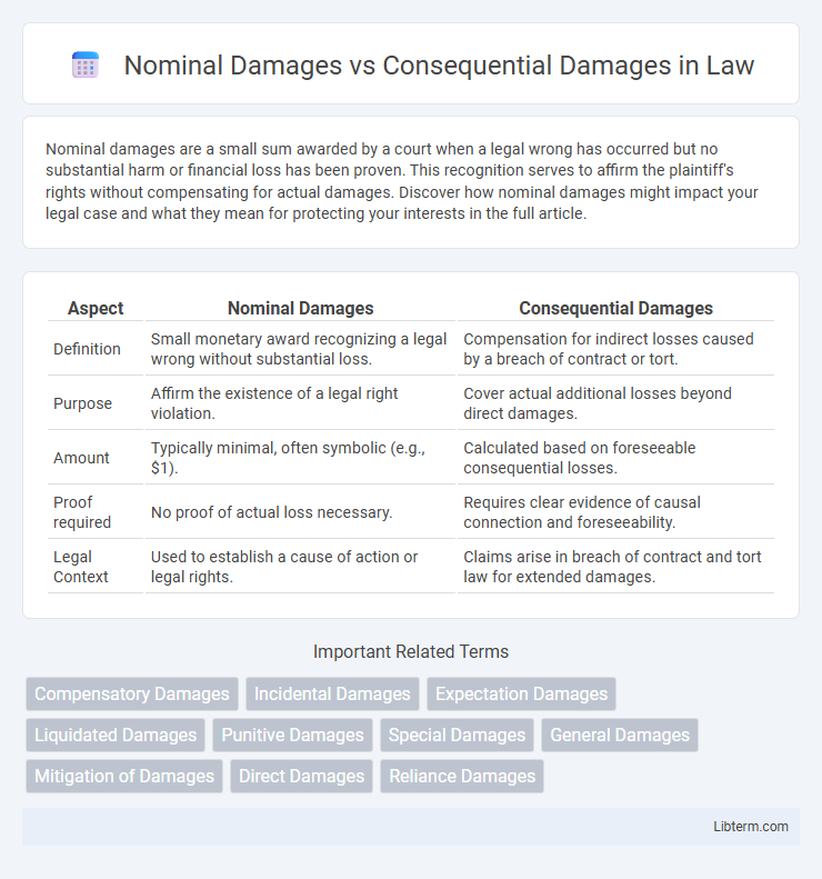 Consequential Damages vs Nominal Damages in Law - What is The Difference?