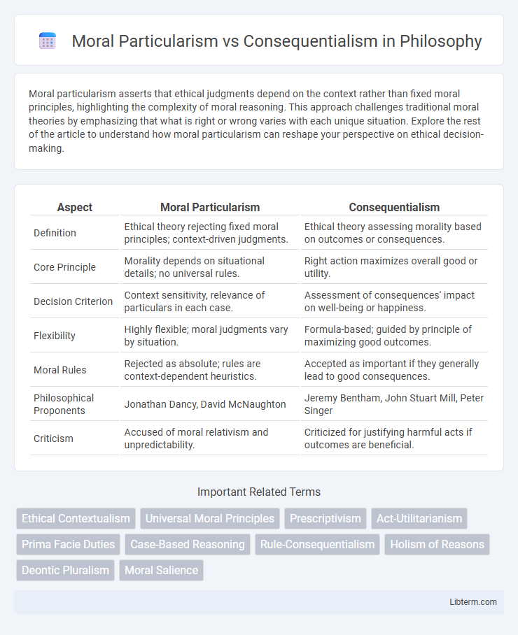 Consequentialism vs Moral Particularism in Philosophy - What is The Difference?