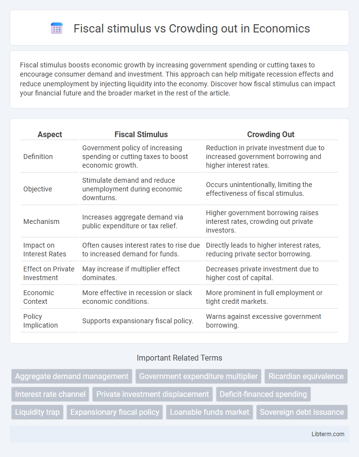 Crowding out vs Fiscal stimulus in Economics - What is The Difference?
