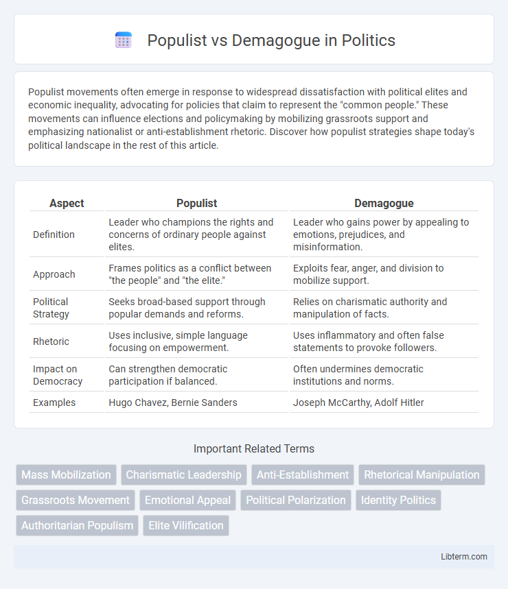 Demagogue vs Populist in Politics - What is The Difference?
