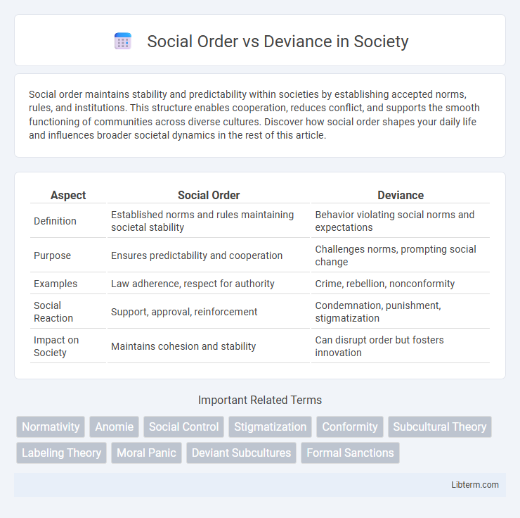 Deviance vs Social Order in Society - What is The Difference?