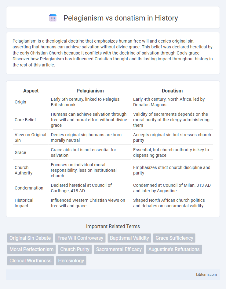 donatism vs Pelagianism in History - What is The Difference?