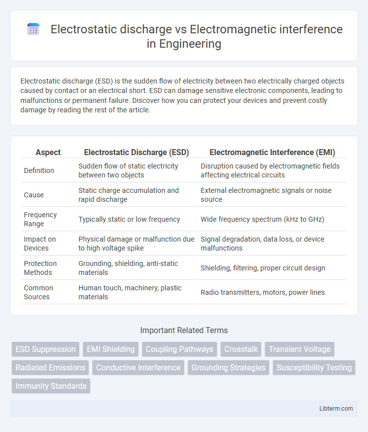 Electromagnetic interference vs Electrostatic discharge in Engineering - What is The Difference?