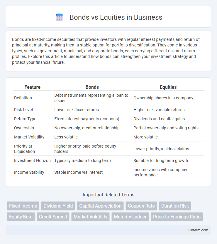 Equities vs Bonds in Business - What is The Difference?