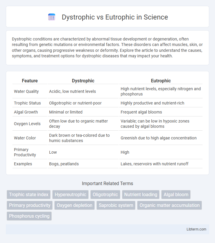 Eutrophic vs Dystrophic in Science - What is The Difference?